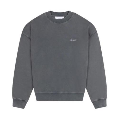 Honot Gewassen Sweatshirt Axel Arigato , Gray , Heren