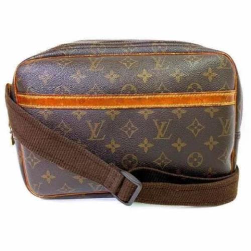 Pre-owned Canvas louis-vuitton-bags Louis Vuitton Vintage , Brown , Da...