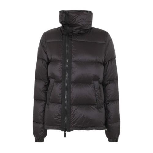 Down Jackets Sacai , Black , Dames