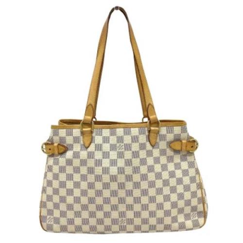 Pre-owned Canvas louis-vuitton-bags Louis Vuitton Vintage , White , Da...