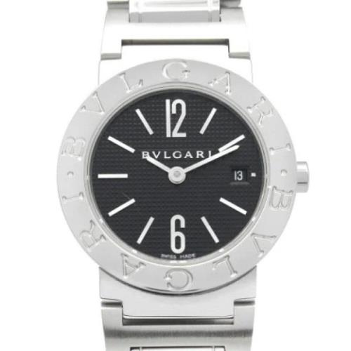 Pre-owned Stainless Steel watches Bvlgari Vintage , Gray , Dames