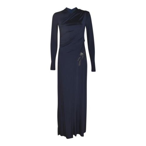 Elegante Jurken Collectie Giorgio Armani , Blue , Dames