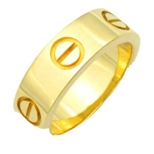 Pre-owned Yellow Gold rings Cartier Vintage , Yellow , Dames