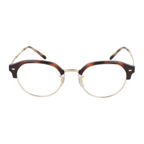 Ronde Metalen Frame Bril Ray-Ban , Brown , Unisex