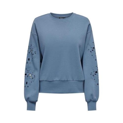 Winnie Trui Blauw Only , Blue , Dames