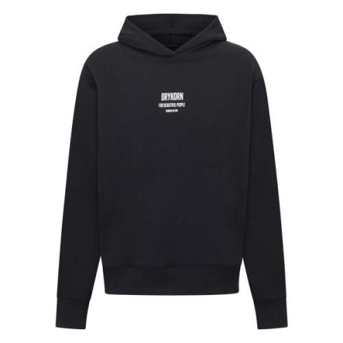 Bradlin_1996 Hoodie Zwart Drykorn , Black , Heren