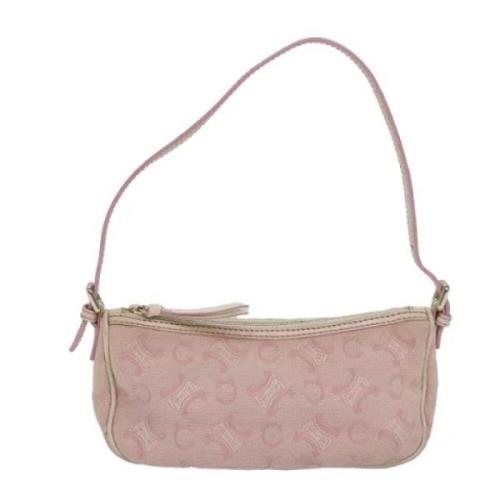 Pre-owned Canvas celine-bags Celine Vintage , Pink , Dames