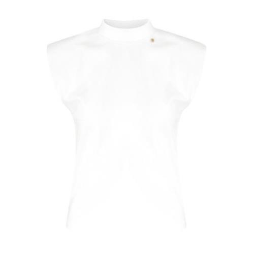 Ivoor Auburn Tee Klassieke Stijl Anine Bing , White , Dames