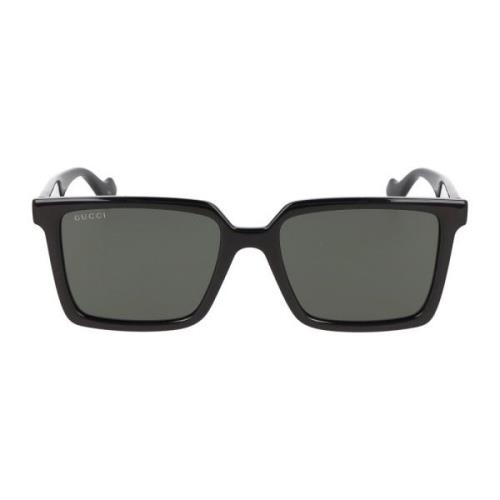 Vierkante Frame Zonnebril Gg1540S Gucci , Black , Unisex