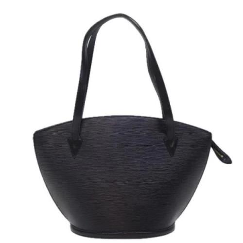 Pre-owned Leather louis-vuitton-bags Louis Vuitton Vintage , Black , D...