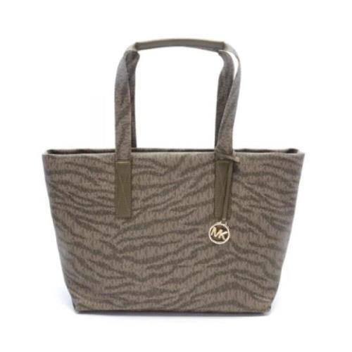 Pre-owned Leather totes Michael Kors Pre-owned , Green , Dames