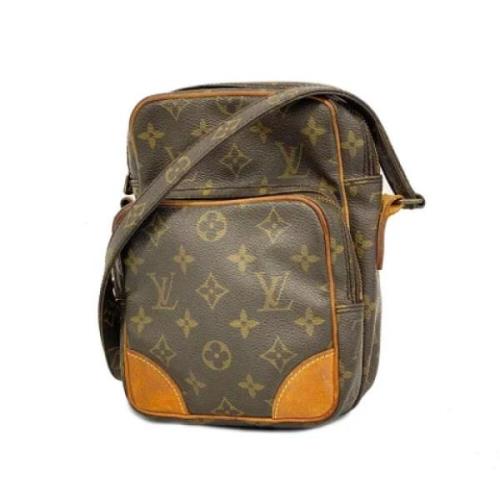 Pre-owned Canvas louis-vuitton-bags Louis Vuitton Vintage , Brown , Da...