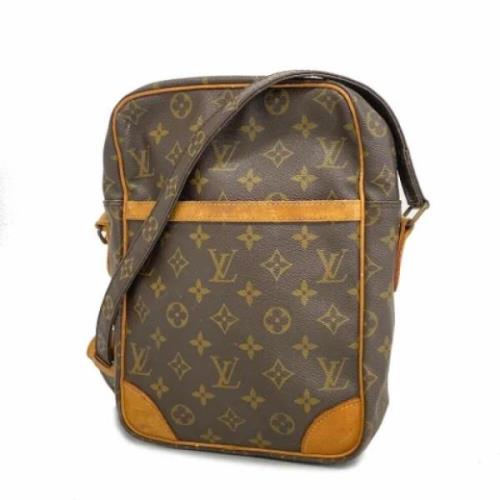 Pre-owned Canvas louis-vuitton-bags Louis Vuitton Vintage , Brown , Da...