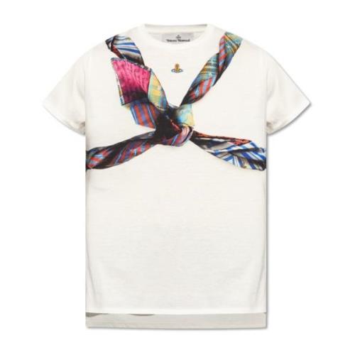 Aansluitend T-shirt Vivienne Westwood , White , Heren