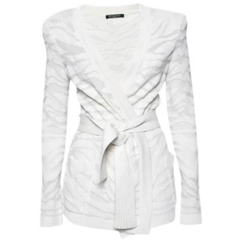 Pre-owned Fabric tops Balmain Pre-owned , White , Dames