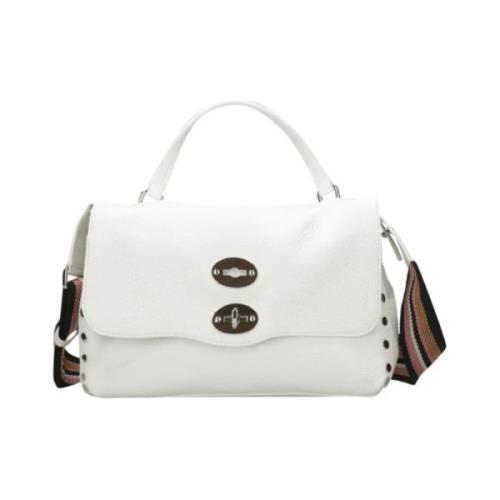 Witte Dagelijkse Postina Tas Zanellato , White , Dames