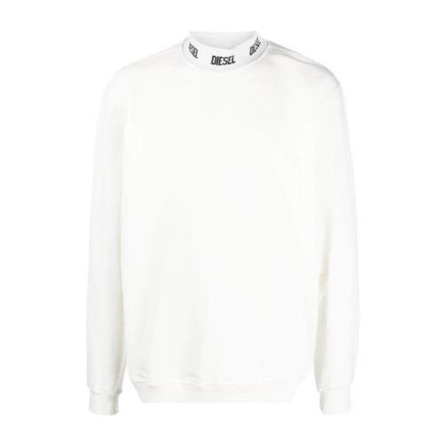 Sweatshirts Diesel , White , Heren