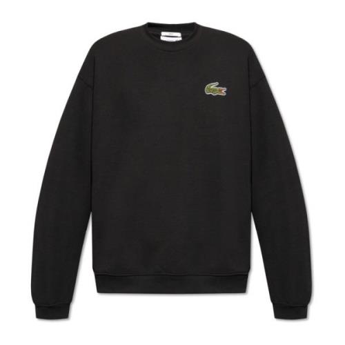 Sweatshirt met logo Lacoste , Black , Unisex