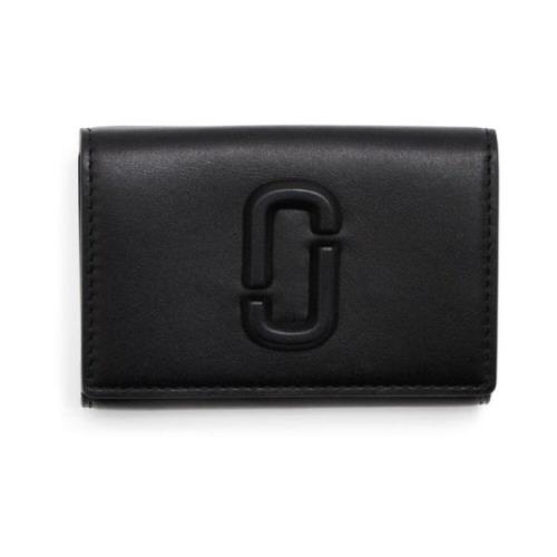 Zwarte Portemonnees voor Stijlvolle Mannen Marc Jacobs , Black , Dames