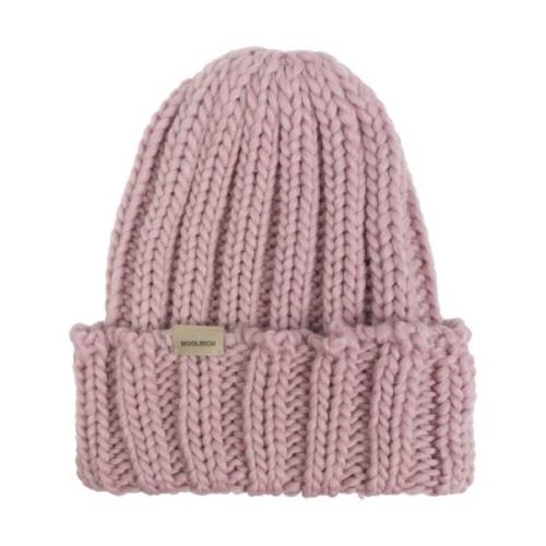 Gevlochten Hoed Woolrich , Pink , Dames