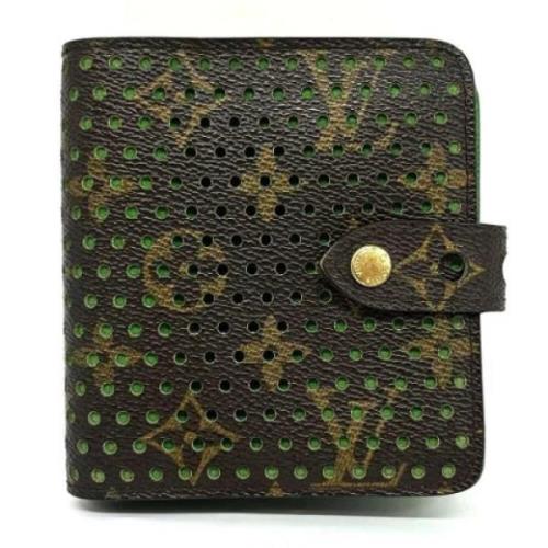 Pre-owned Canvas wallets Louis Vuitton Vintage , Brown , Dames