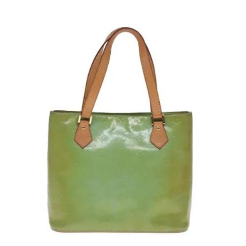 Pre-owned Leather louis-vuitton-bags Louis Vuitton Vintage , Green , D...