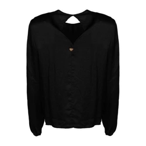 Elegante Rebel Queen Blouse Liu Jo , Black , Dames