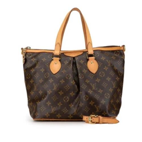 Pre-owned Canvas louis-vuitton-bags Louis Vuitton Vintage , Brown , Da...