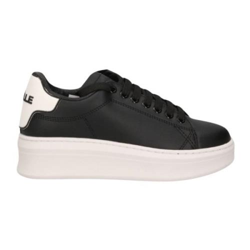 Beth Sneakers met Logo op Hiel Gaëlle Paris , Black , Dames