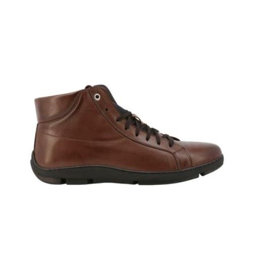 Laced Shoes Duca di Morrone , Brown , Heren