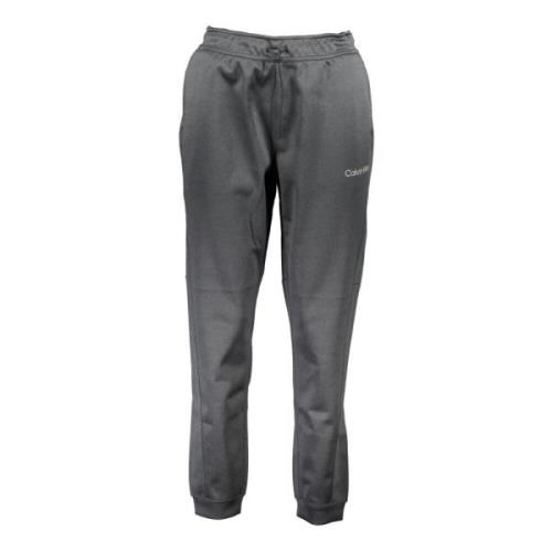 Sportieve Zwarte Damesbroek Calvin Klein , Black , Heren