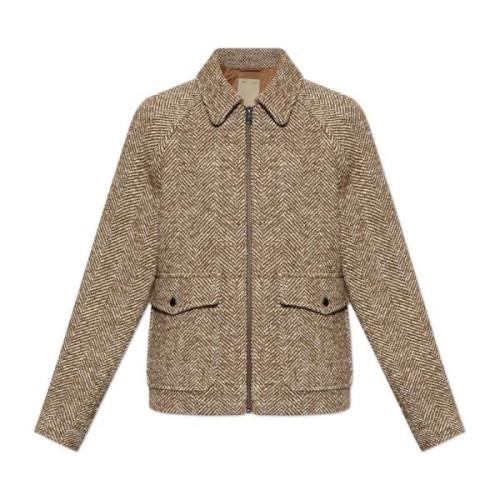 Gestreepte jas Woolrich , Brown , Dames