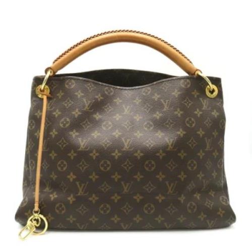 Pre-owned Canvas louis-vuitton-bags Louis Vuitton Vintage , Brown , Da...