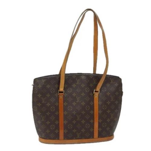 Pre-owned Canvas shoulder-bags Louis Vuitton Vintage , Brown , Dames