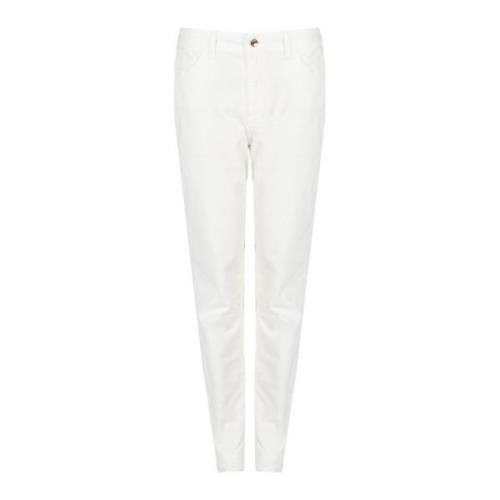 Moderne Slim Fit Broek Liu Jo , White , Dames