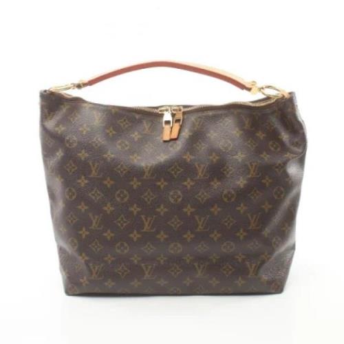 Pre-owned Canvas louis-vuitton-bags Louis Vuitton Vintage , Brown , Da...