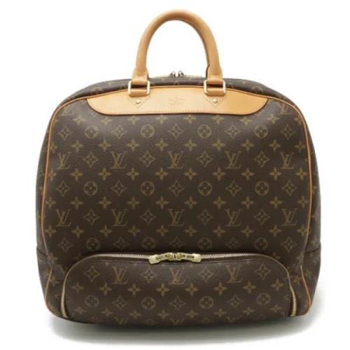 Pre-owned Canvas travel-bags Louis Vuitton Vintage , Brown , Unisex