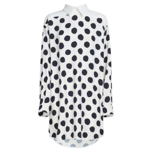 Polkadot overhemdjurk Marni , Multicolor , Dames