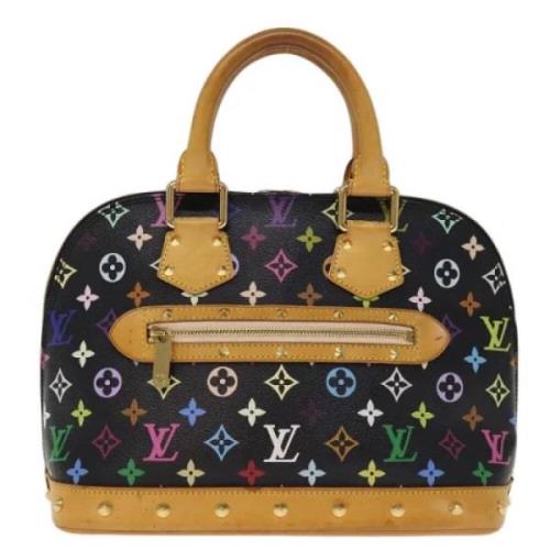 Pre-owned Canvas louis-vuitton-bags Louis Vuitton Vintage , Black , Da...