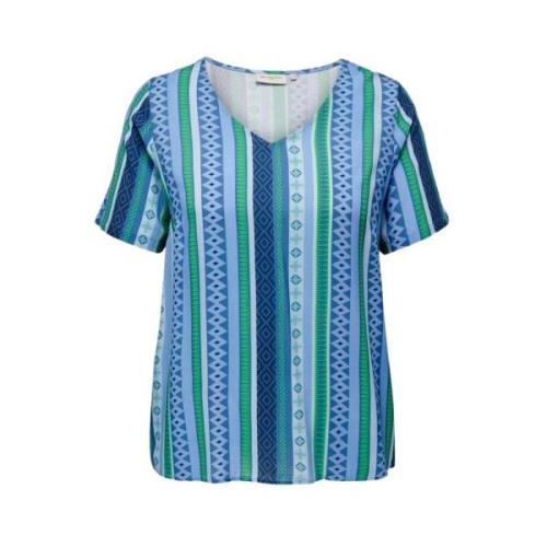 Stijlvolle Top voor Vrouwen Only Carmakoma , Multicolor , Dames