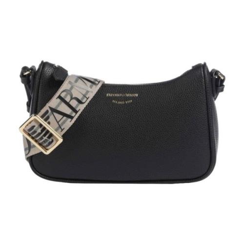 Zwarte Synthetische Dames Schoudertas Giorgio Armani , Black , Dames