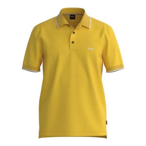 Stijlvolle T-shirts en Polos Hugo Boss , Yellow , Heren