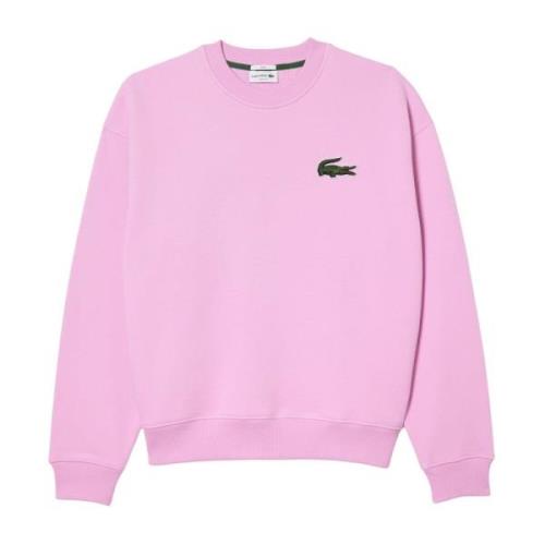 Heren Loose Fit Jogger Sweatshirt Lacoste , Pink , Heren