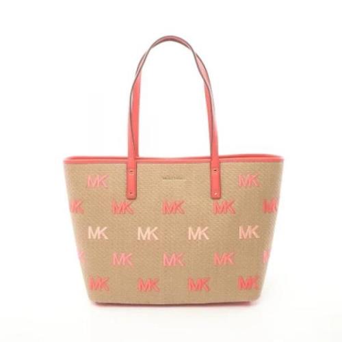 Pre-owned Canvas totes Michael Kors Pre-owned , Beige , Dames