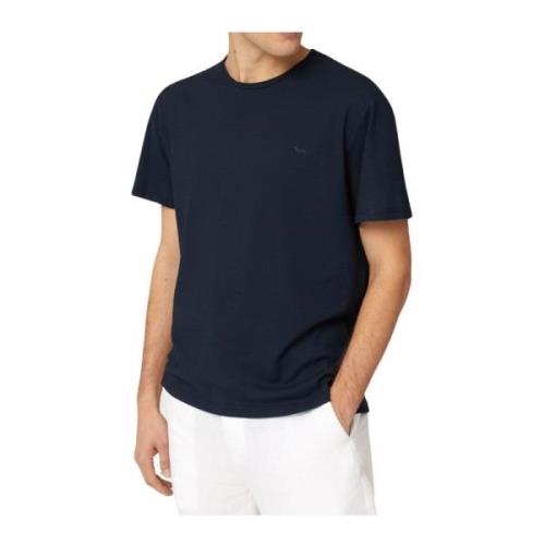 Heren Ottoman T-shirt Harmont & Blaine , Blue , Heren