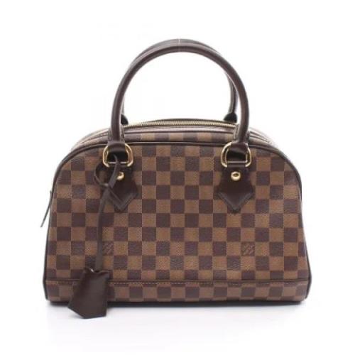 Pre-owned Canvas louis-vuitton-bags Louis Vuitton Vintage , Brown , Da...