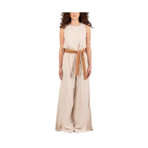 Dames Jumpsuit Lucky Luckylu , White , Dames