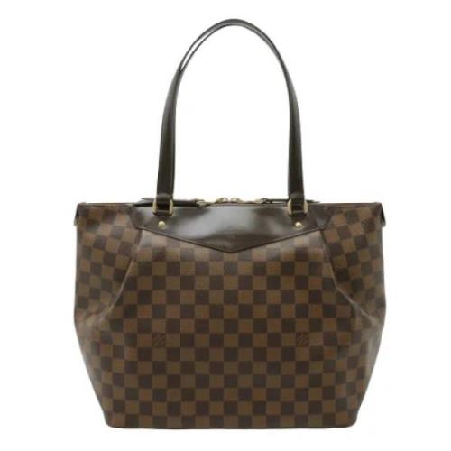 Pre-owned Canvas louis-vuitton-bags Louis Vuitton Vintage , Brown , Da...