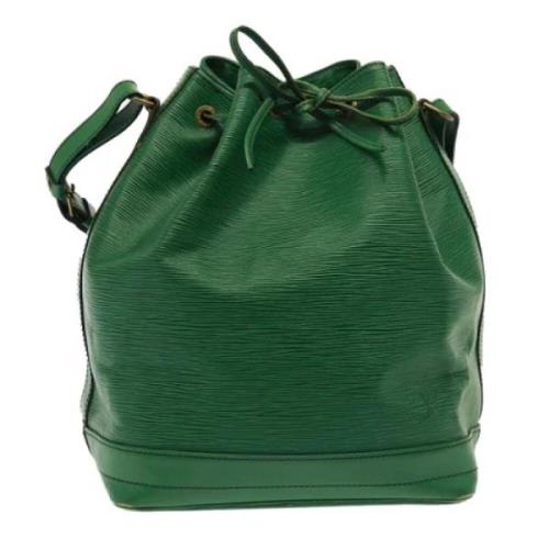 Pre-owned Leather louis-vuitton-bags Louis Vuitton Vintage , Green , D...