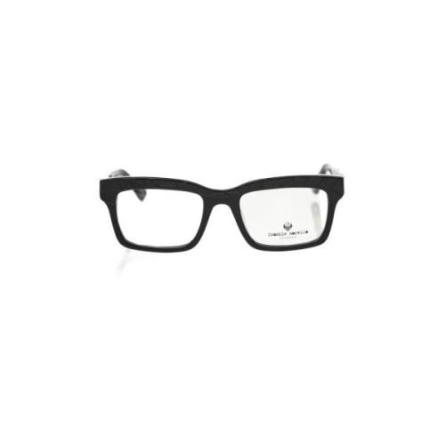 Geometrische Wayfarer Bril Zwarte Frame Frankie Morello , Black , Here...